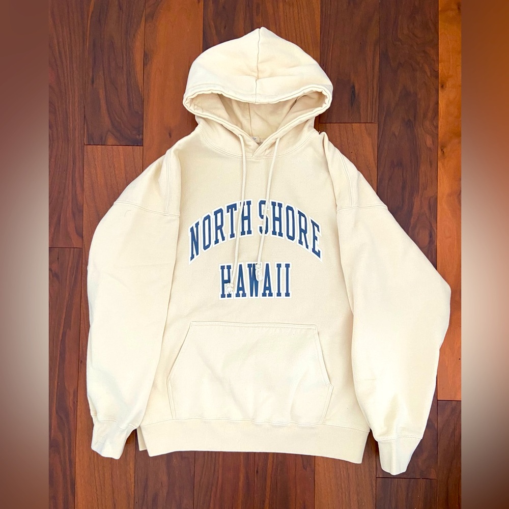north shore hawaii oversized hoodie